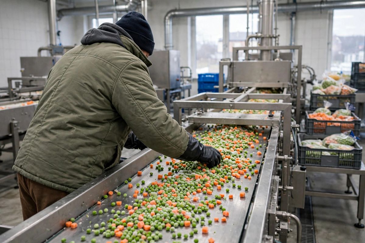 Рабочий на производство Hortex — Скерневице