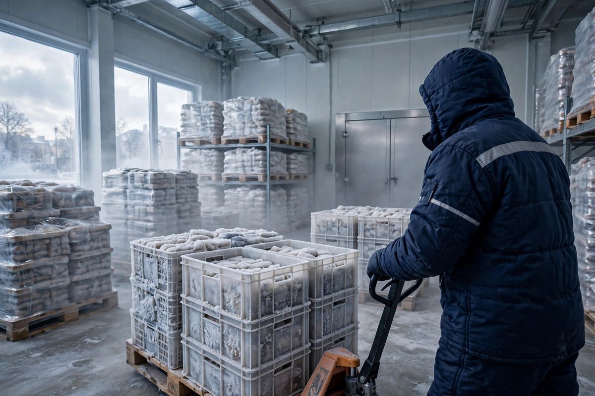 Комплектовщик на складе Żabka (морозильная камера -22 °C) — Варшава (окрестности)